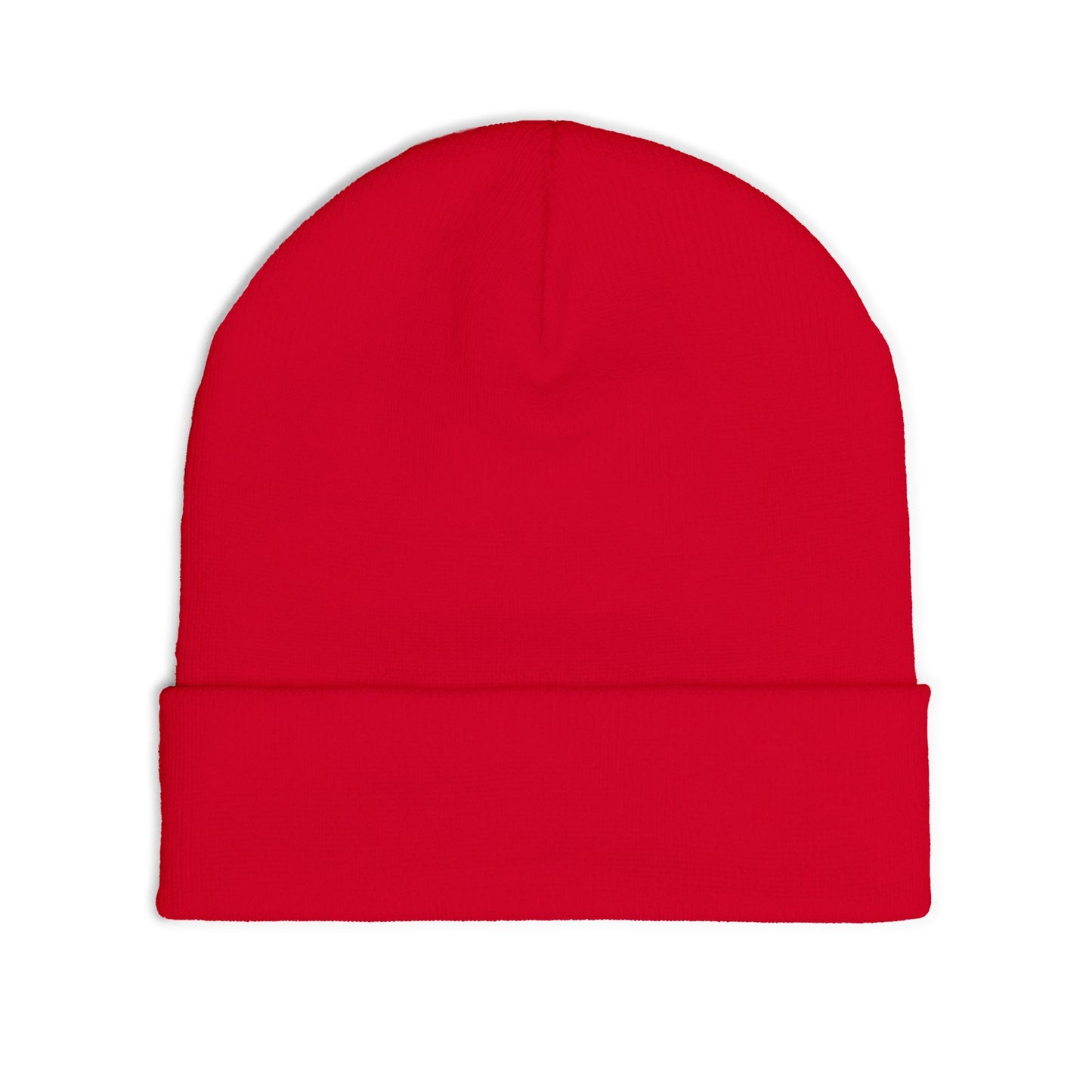 "Snowman" Knit Beanie (Embroidery)