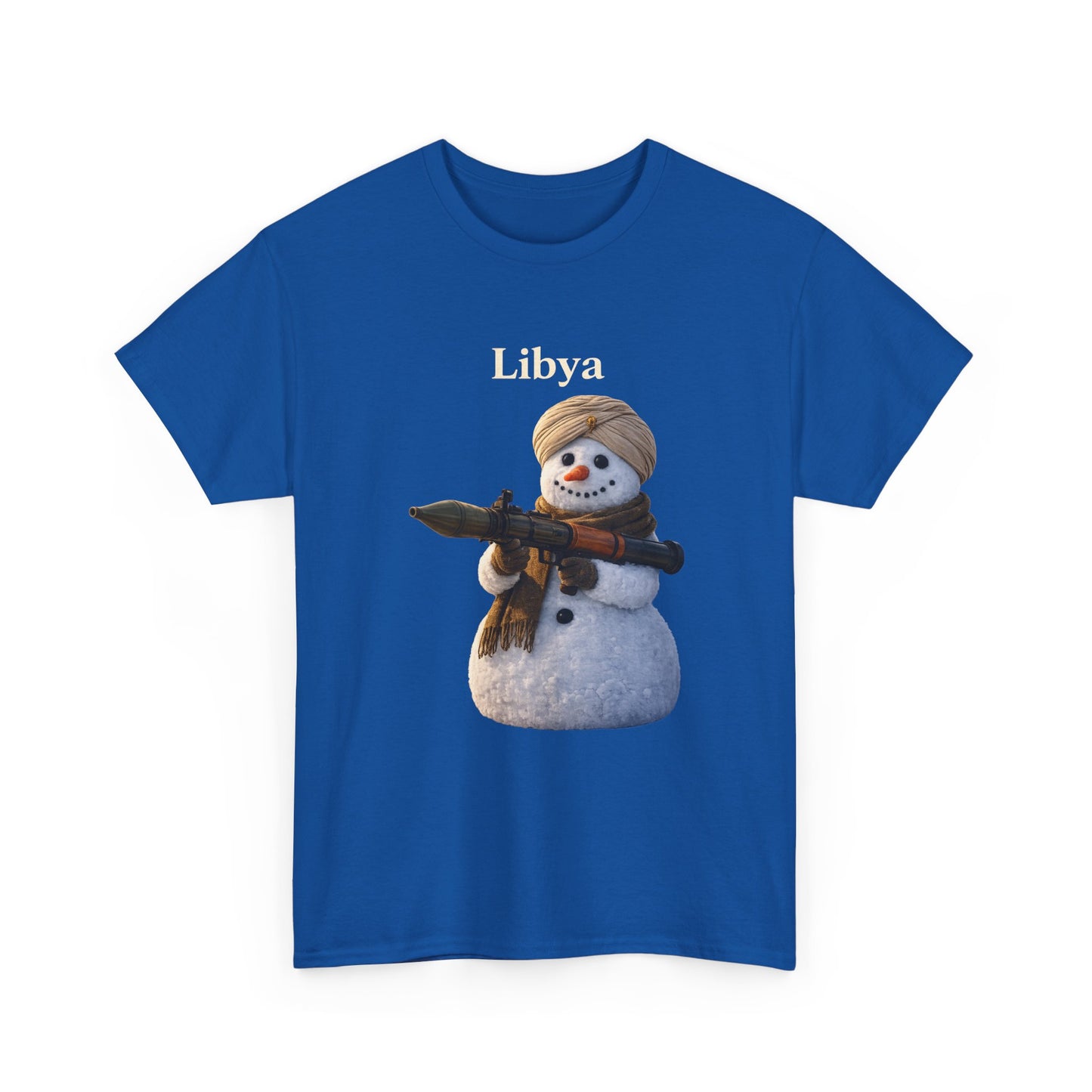 “From America to Libya” Cotton Tee