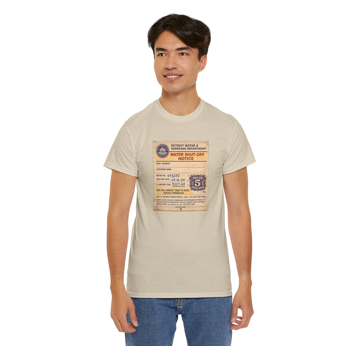 "WATER SHUT-OFF NOTICE" Tee