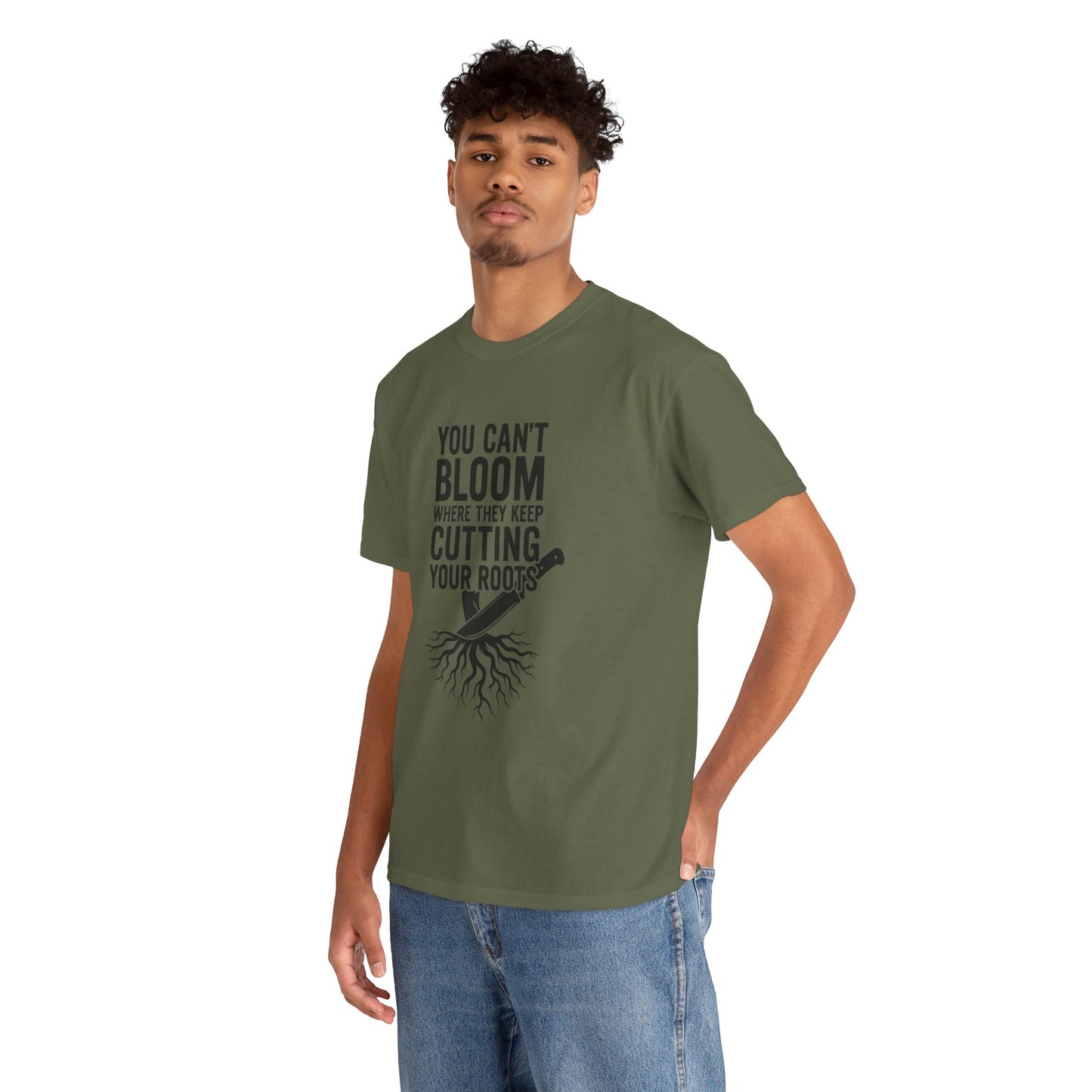 "Cutting Roots" Unisex Heavy Cotton Tee