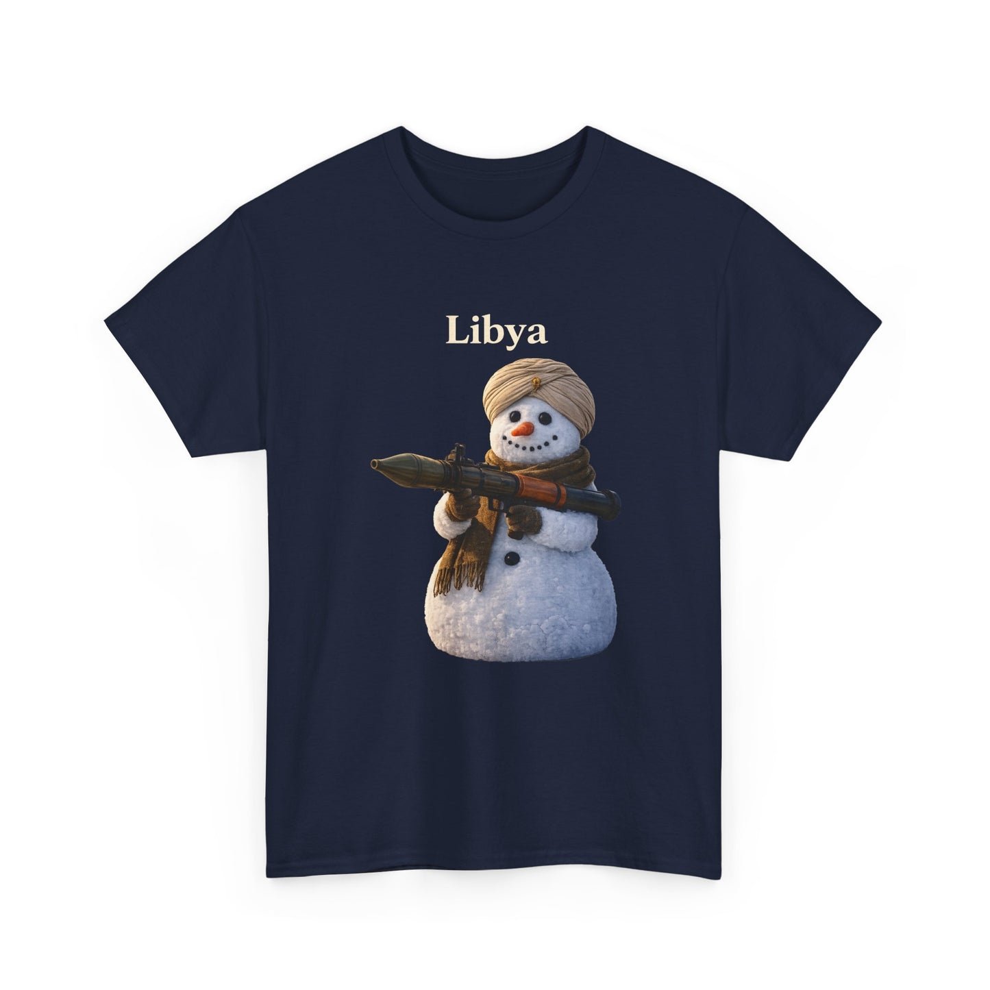 “From America to Libya” Cotton Tee