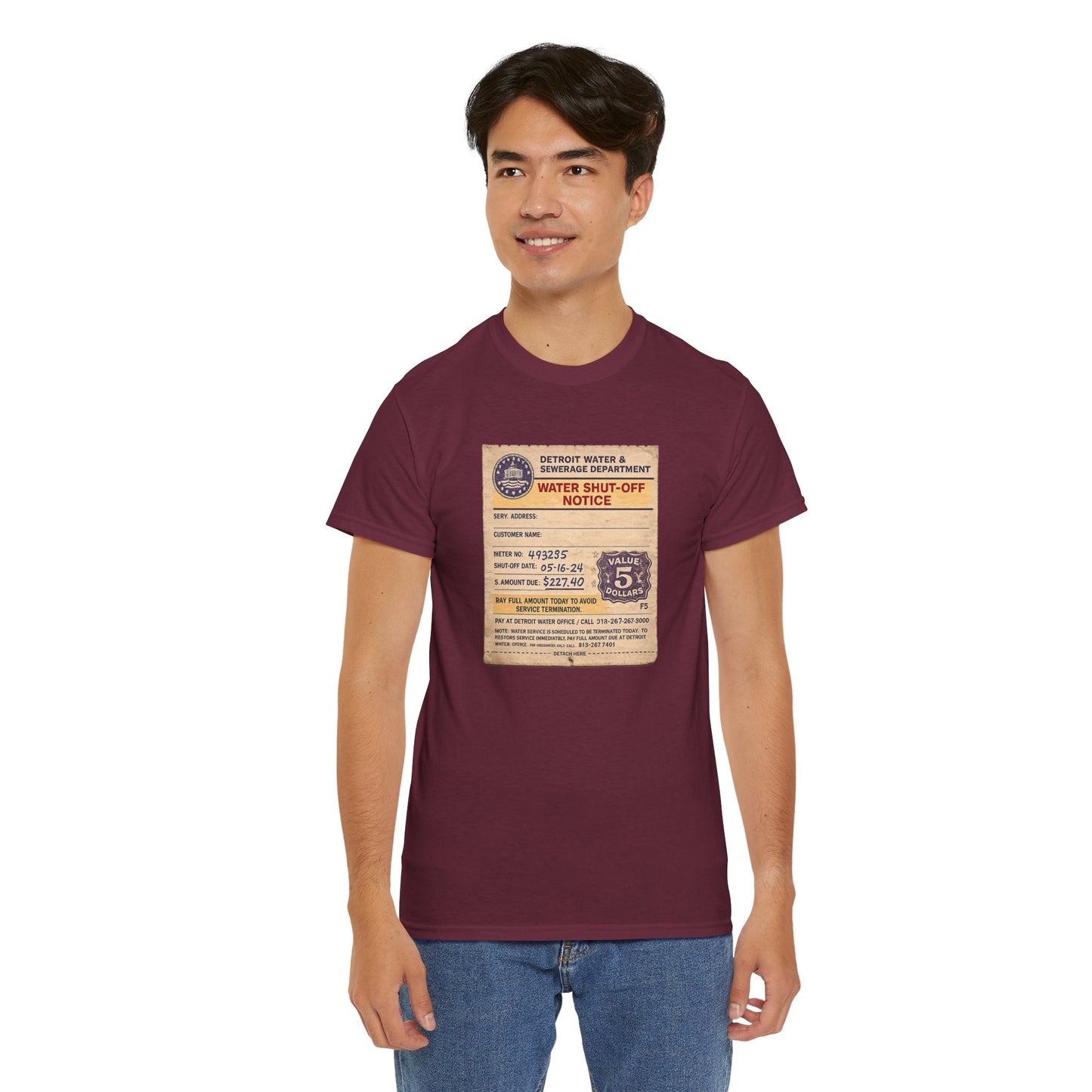 "WATER SHUT-OFF NOTICE" Tee