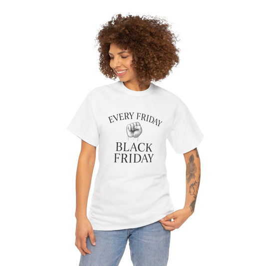 "Black Friday" Unisex Heavy Cotton Tee