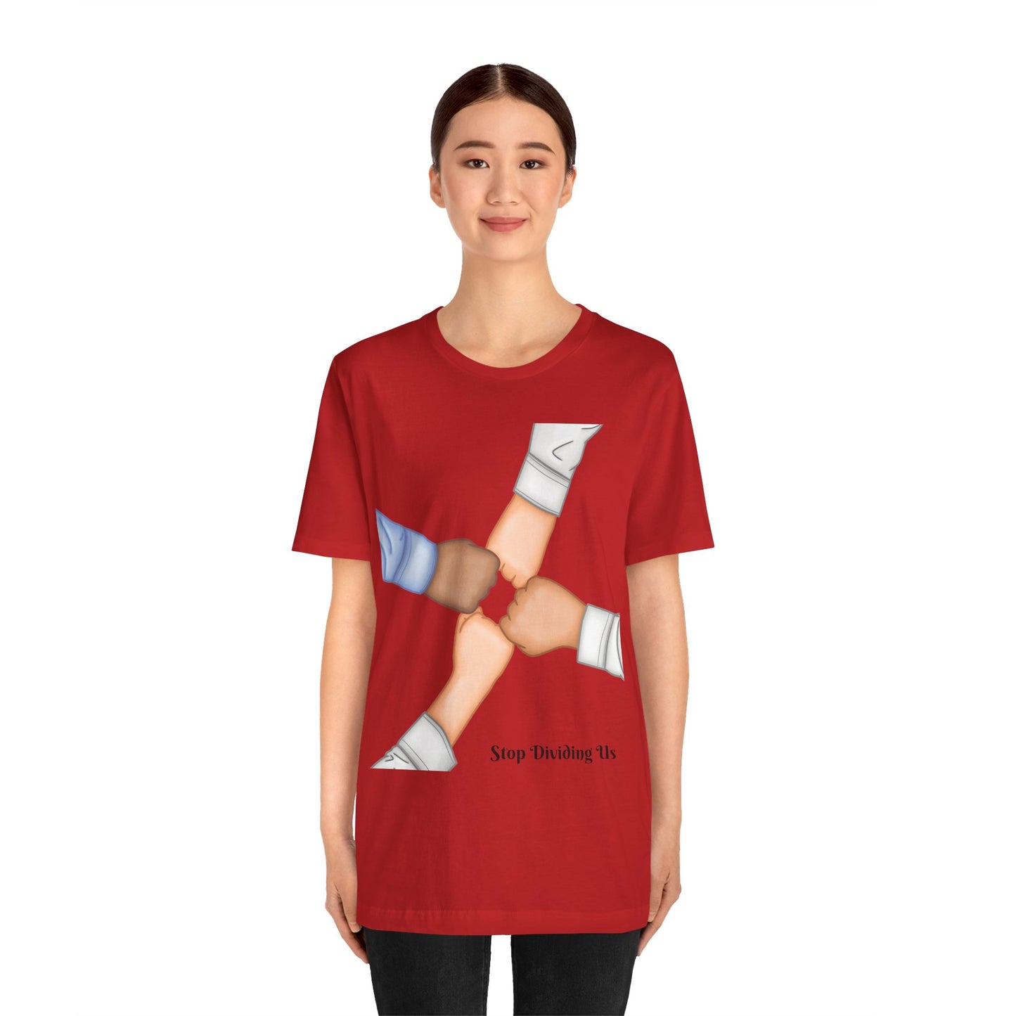 "United We Stand" Unisex Jersey Short Sleeve Tee