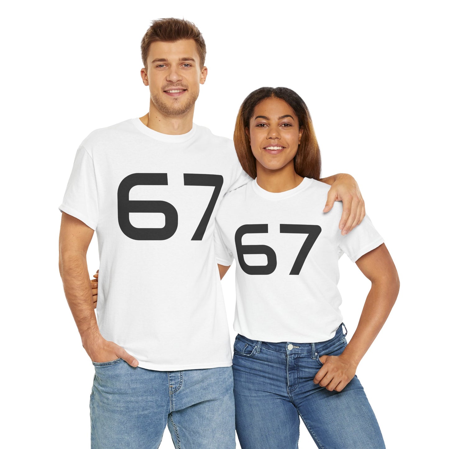 "6 7" Unisex Heavy Cotton Tee