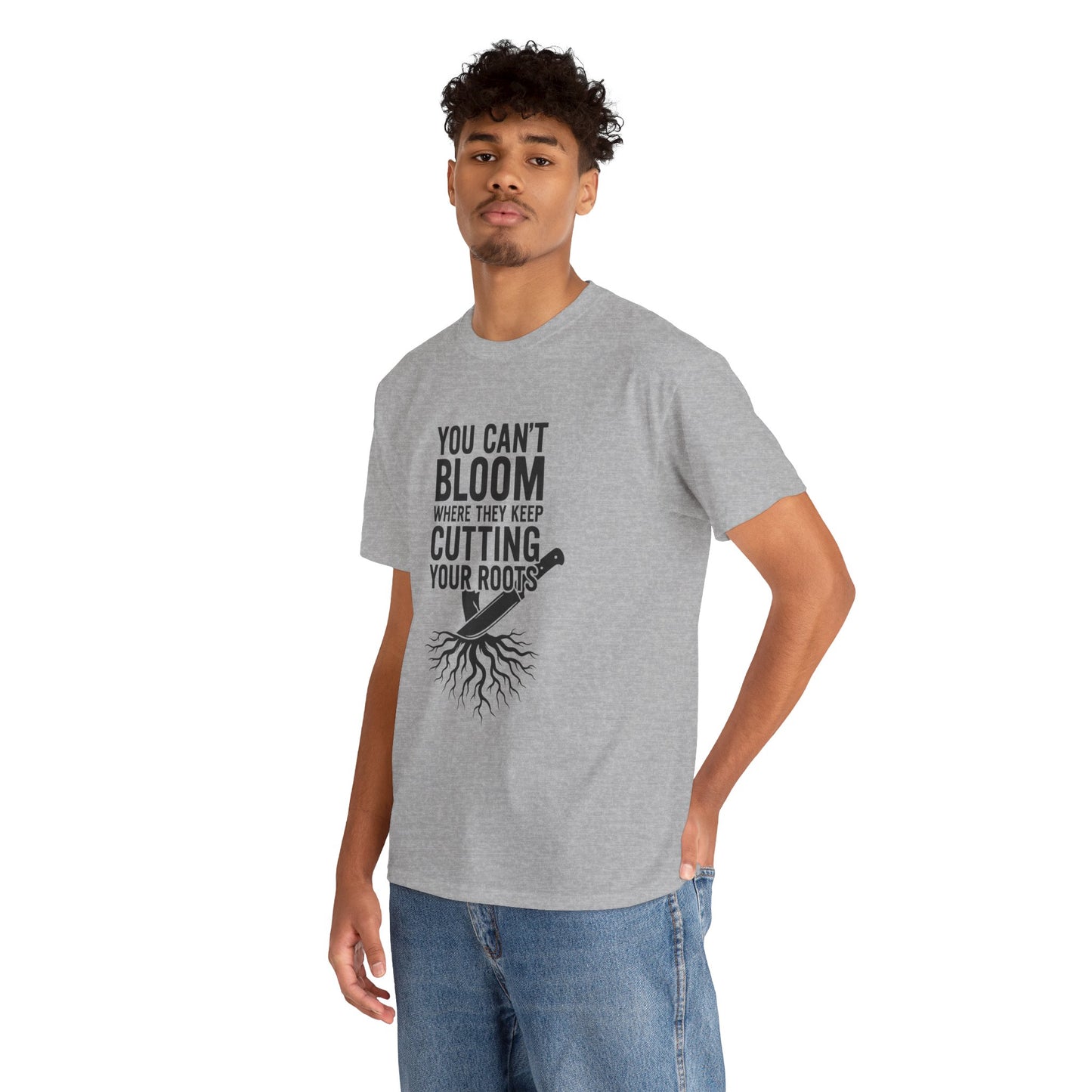 "Cutting Roots" Unisex Heavy Cotton Tee