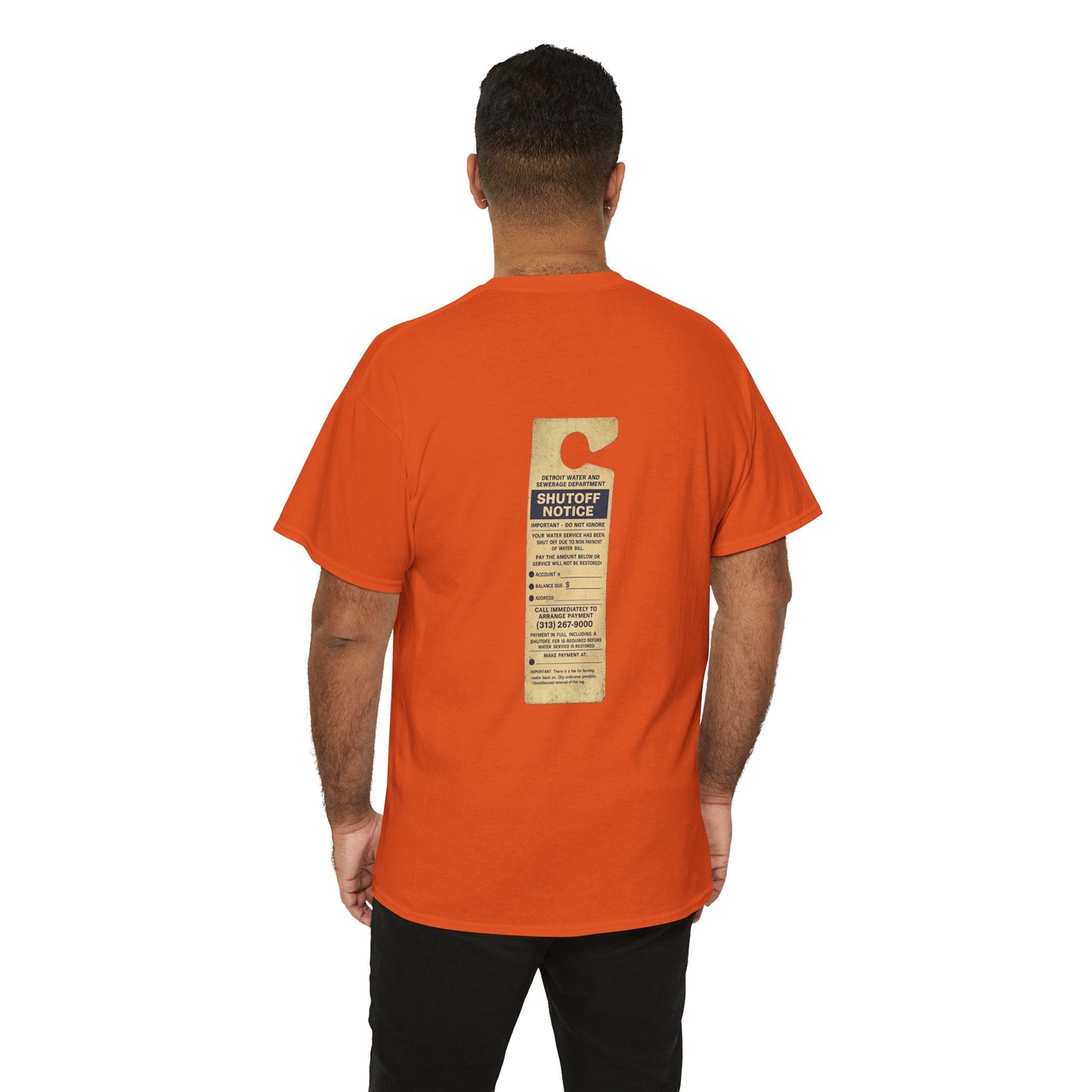 "WATER SHUT-OFF NOTICE" Tee