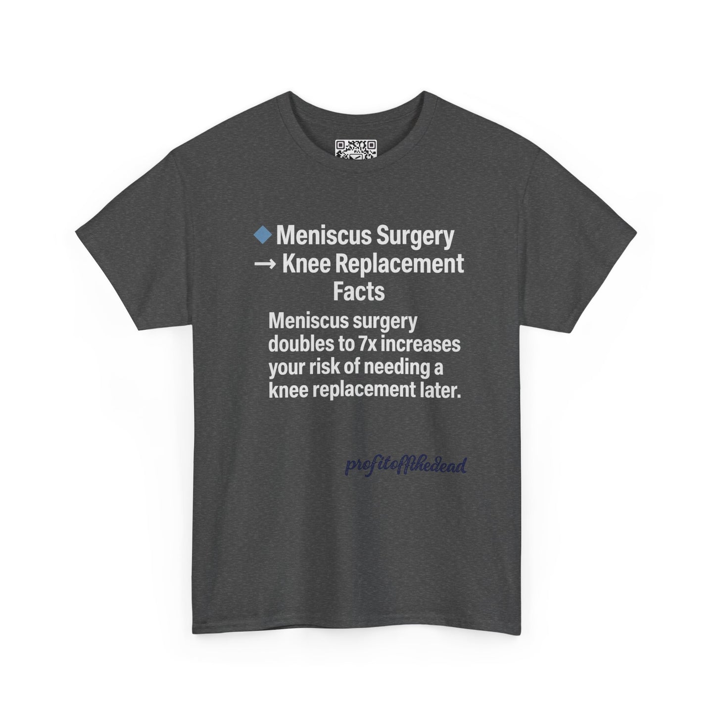 "Meniscus" Unisex Heavy Cotton Tee