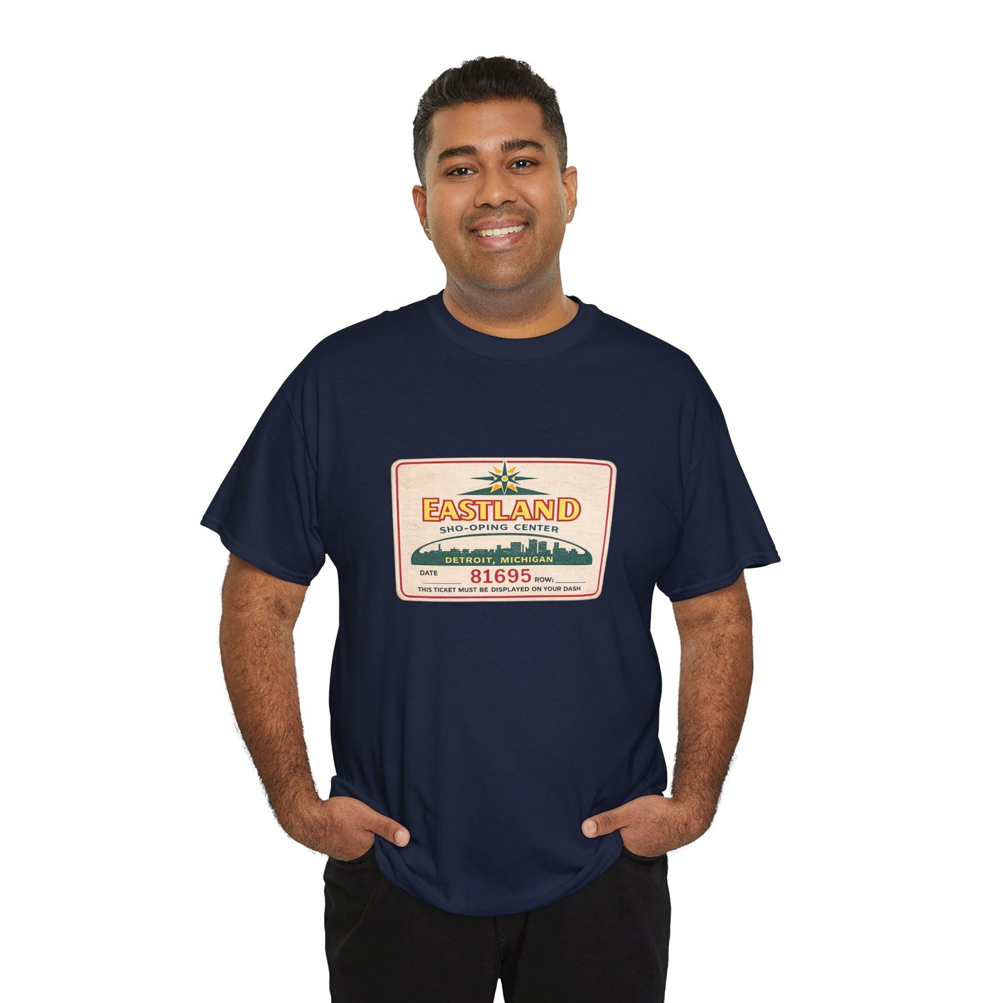 "EASTLAND MALL" Cotton Tee