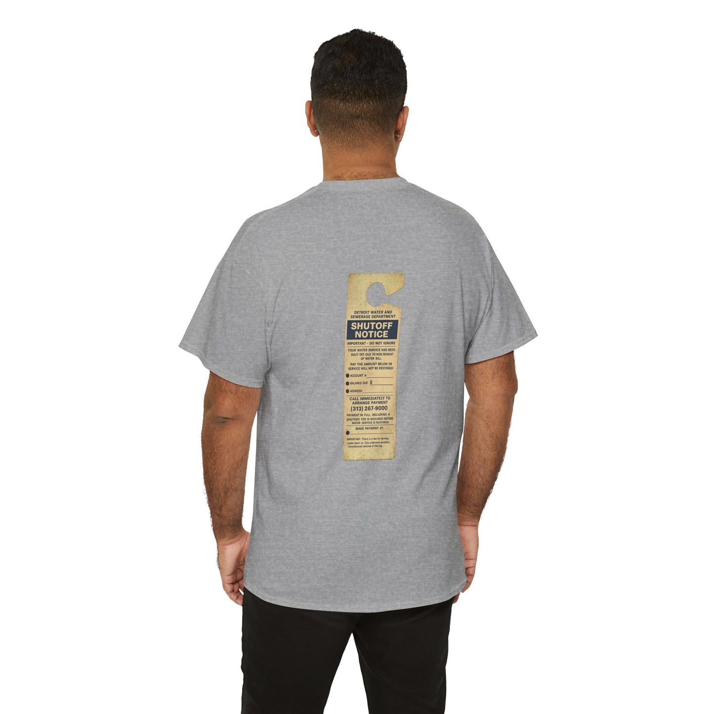"WATER SHUT-OFF NOTICE" Tee
