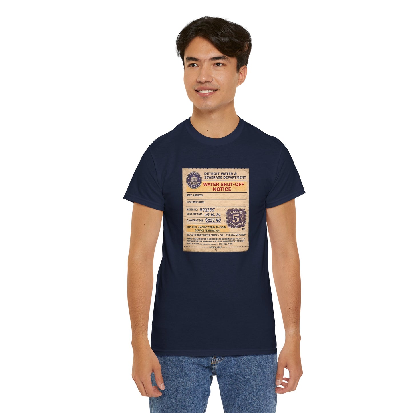 "WATER SHUT-OFF NOTICE" Tee