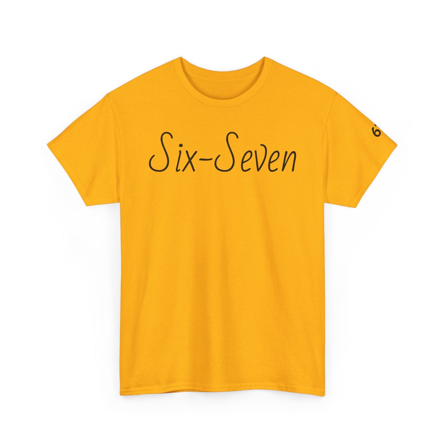 "Six-Seven" Unisex Heavy Cotton Tee
