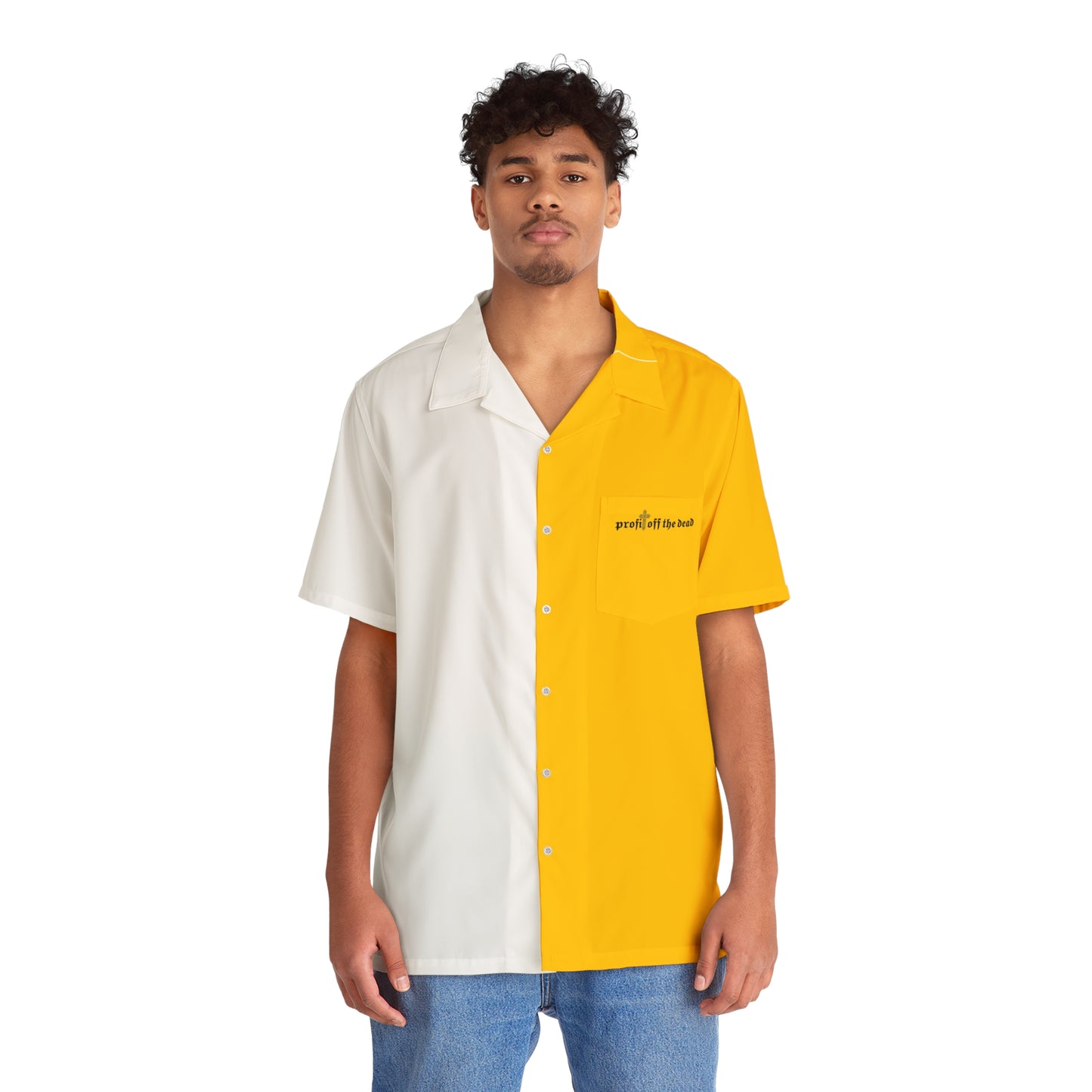 "Mayonnaise and Mustard" Men's Hawaiian Shirt
