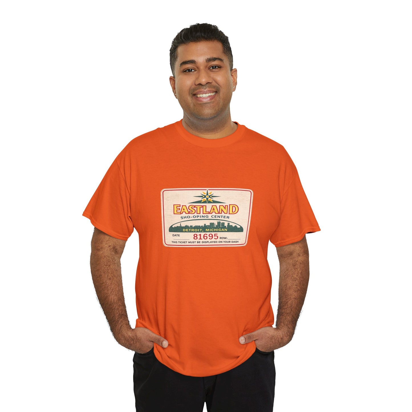 "EASTLAND MALL" Cotton Tee