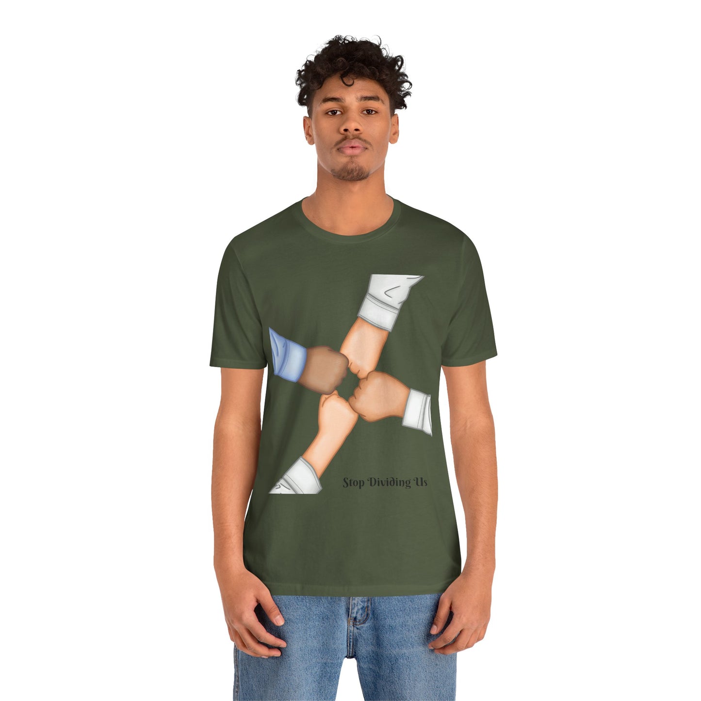 "United We Stand" Unisex Jersey Short Sleeve Tee