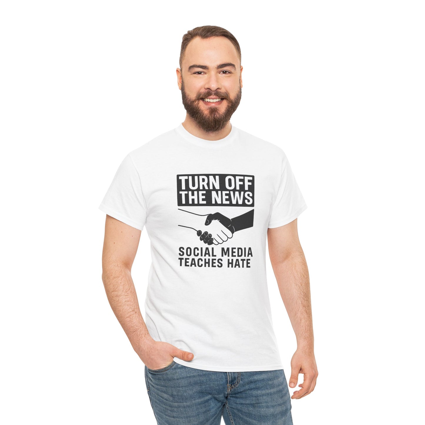 "No News" Unisex Heavy Cotton Tee