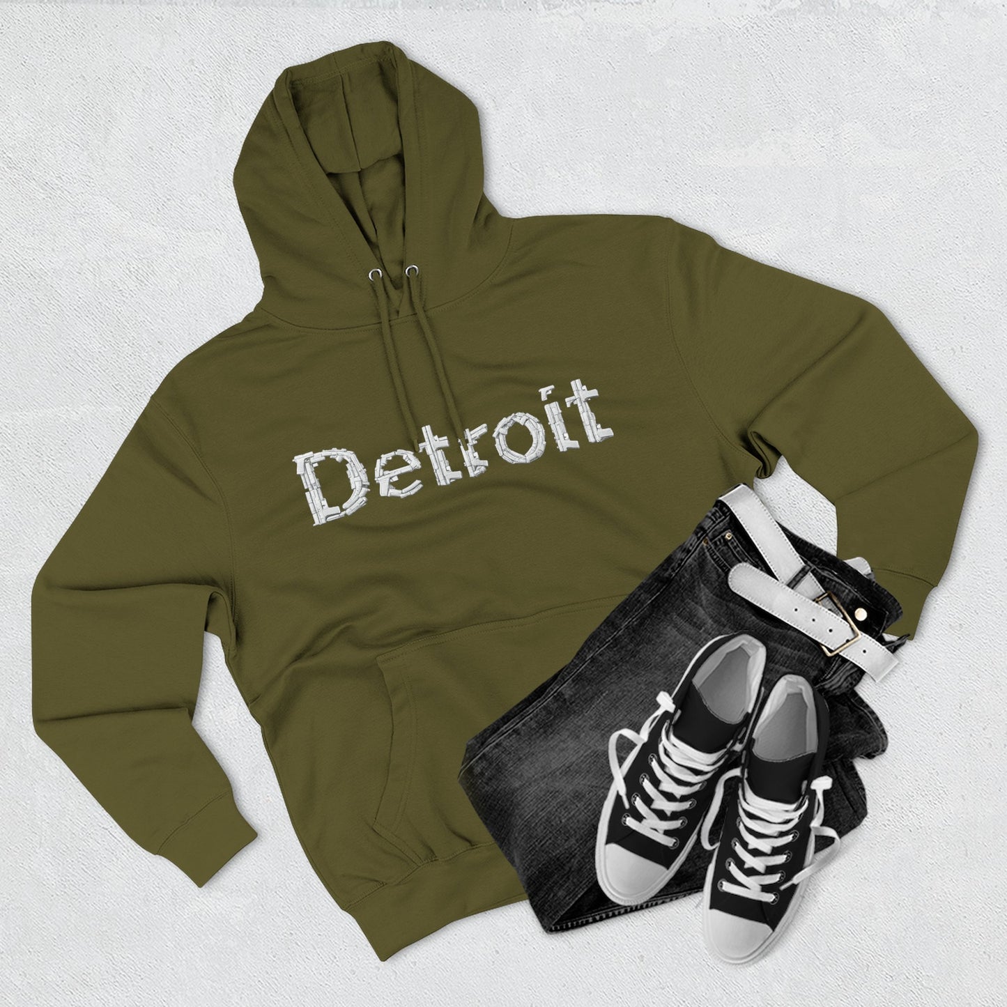 “Detroit” Fleece Hoodie