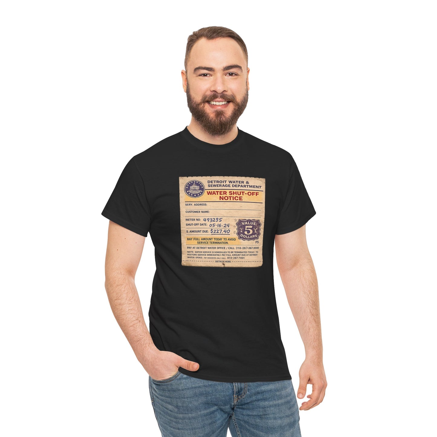"WATER SHUT-OFF NOTICE" Tee