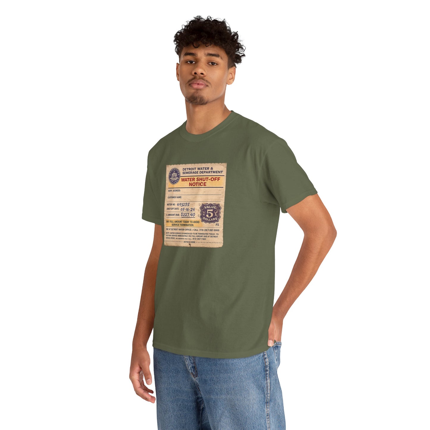 "WATER SHUT-OFF NOTICE" Tee