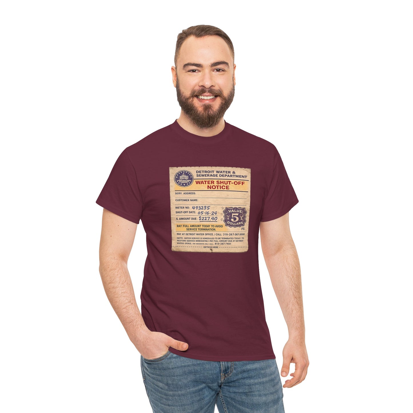 "WATER SHUT-OFF NOTICE" Tee