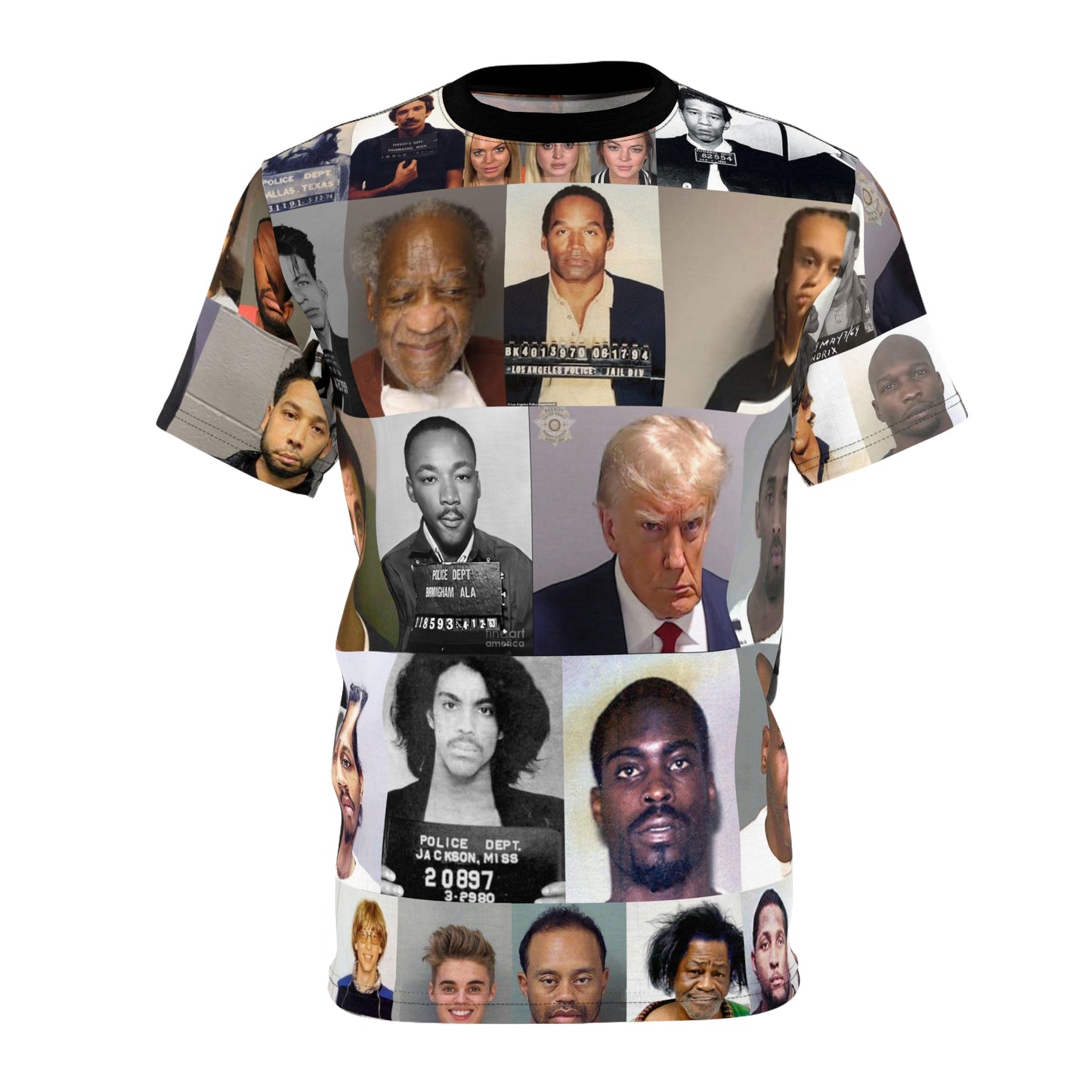Mug shots 2024 Unisex Cut & Sew Tee