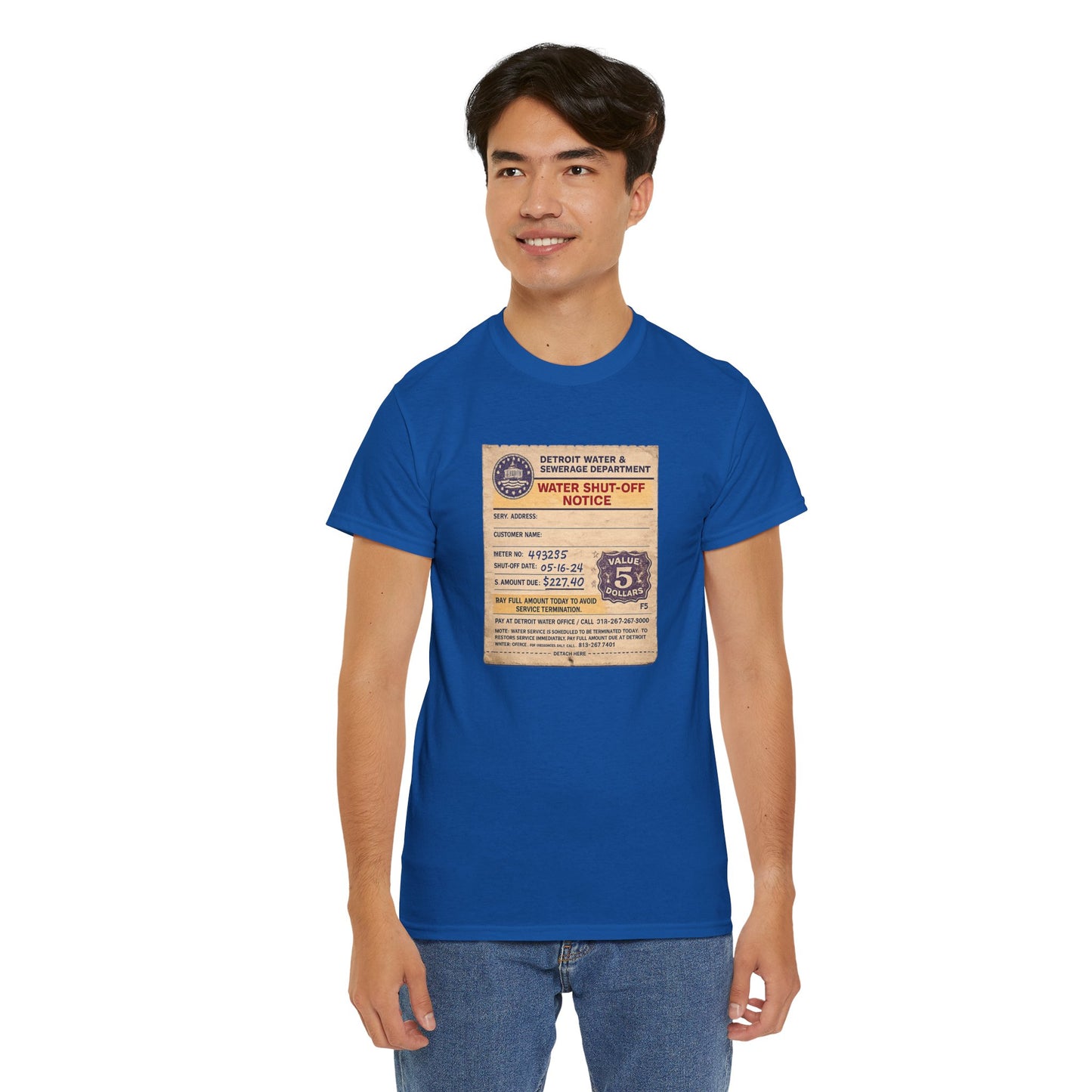 "WATER SHUT-OFF NOTICE" Tee