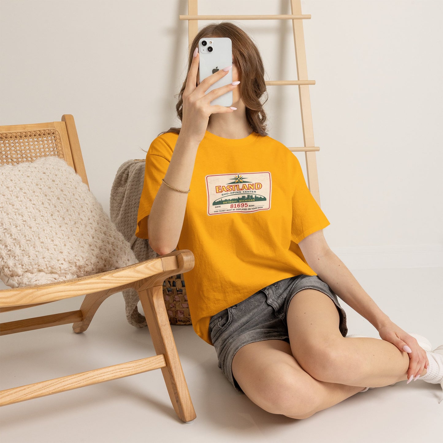 "EASTLAND MALL" Cotton Tee