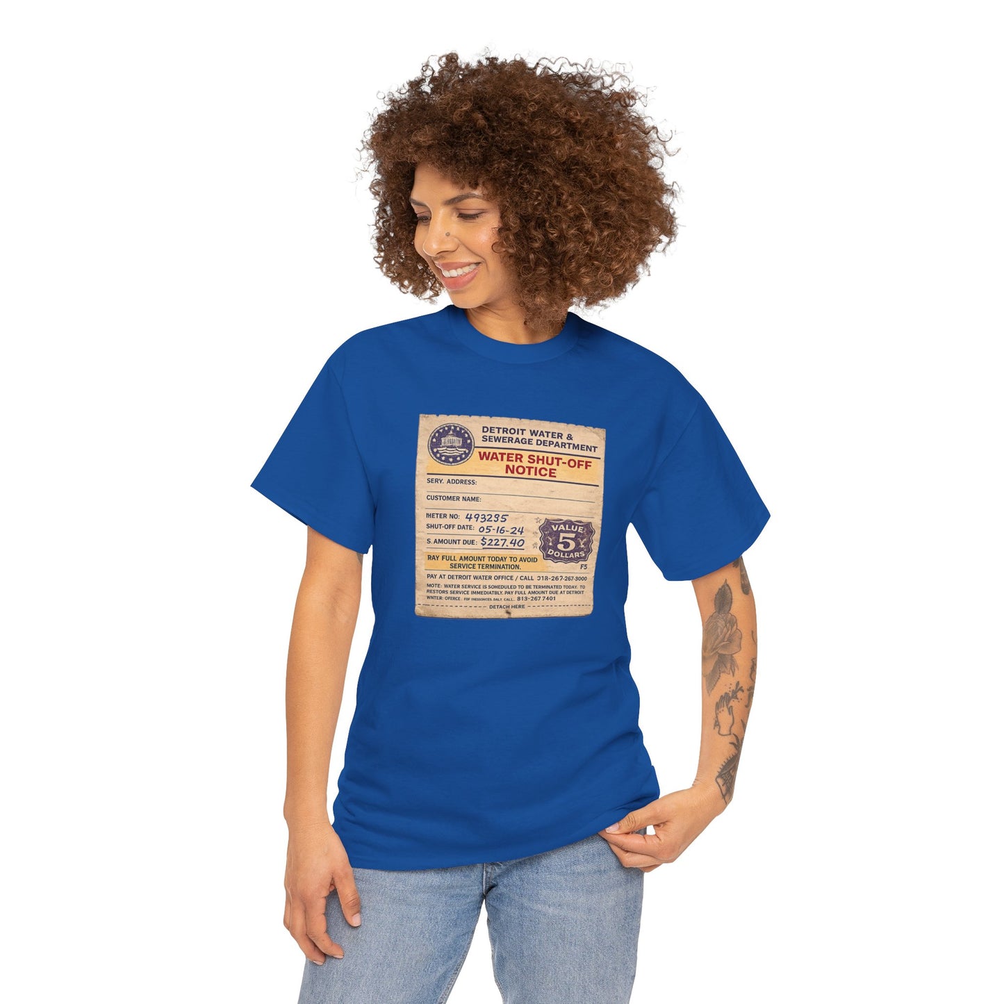 "WATER SHUT-OFF NOTICE" Tee