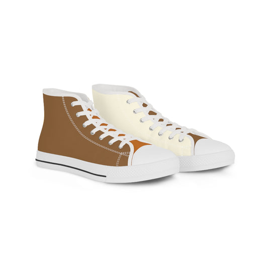"Bear Harmony" Men's High Top Sneakers