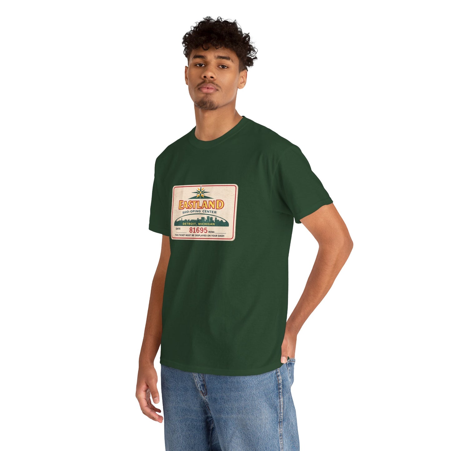 "EASTLAND MALL" Cotton Tee