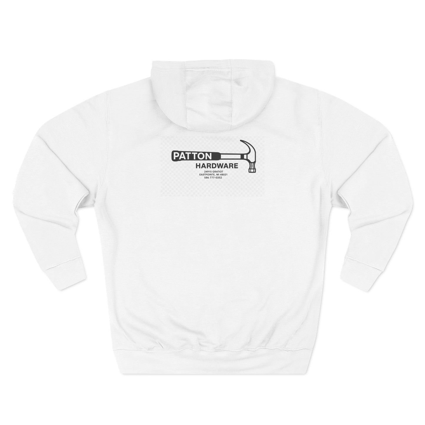 “Patton Hardware” Fleece Hoodie