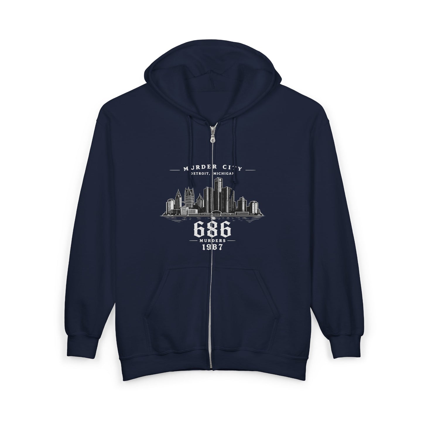 "1987 COLLECTION" Heavy Blend™ Full Zip Hooded Sweatshirt