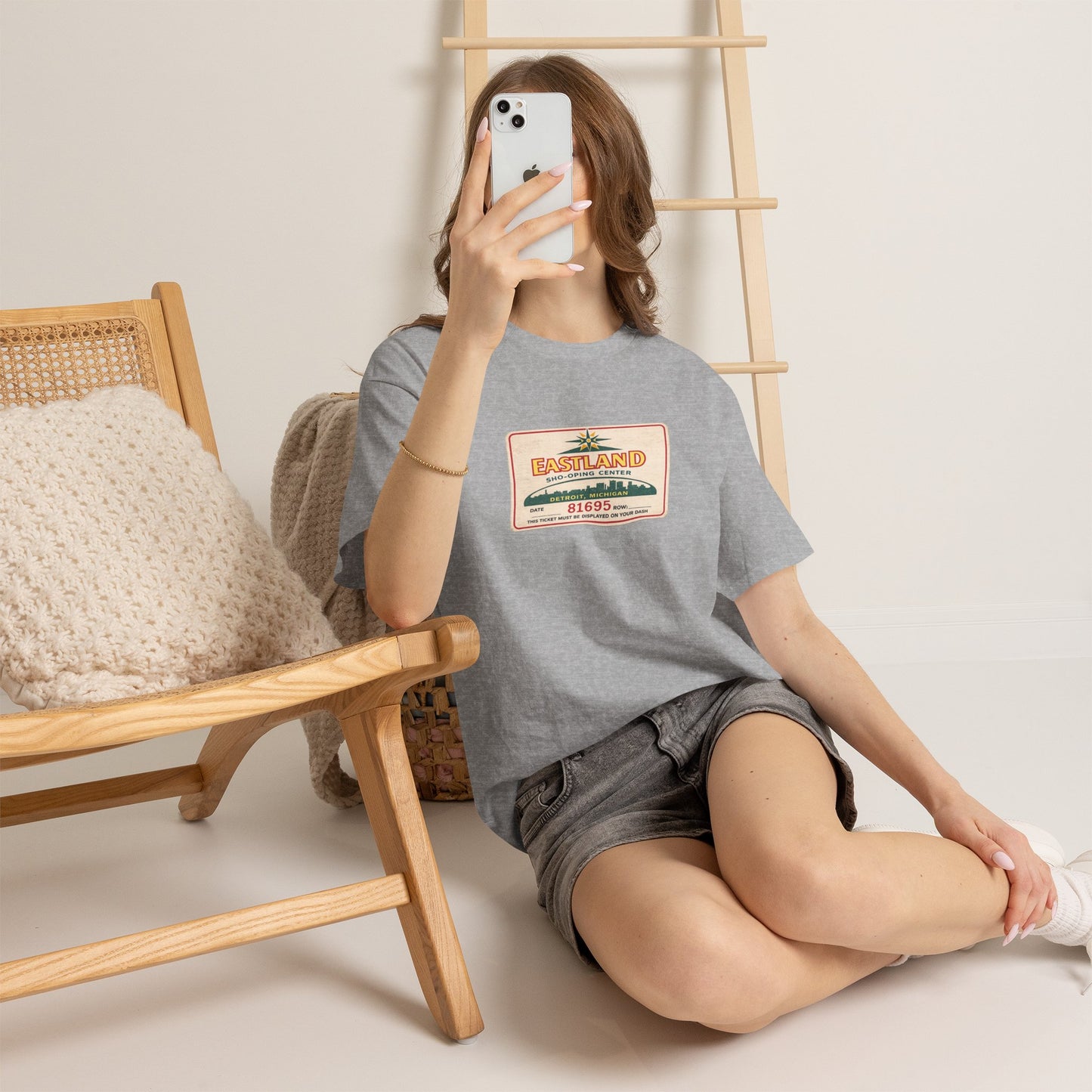"EASTLAND MALL" Cotton Tee
