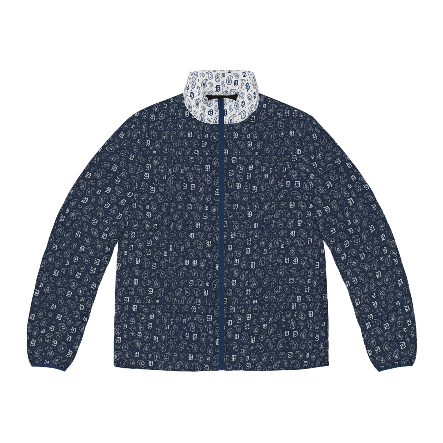 "Detroit Blue" Men's Puffer Jacket