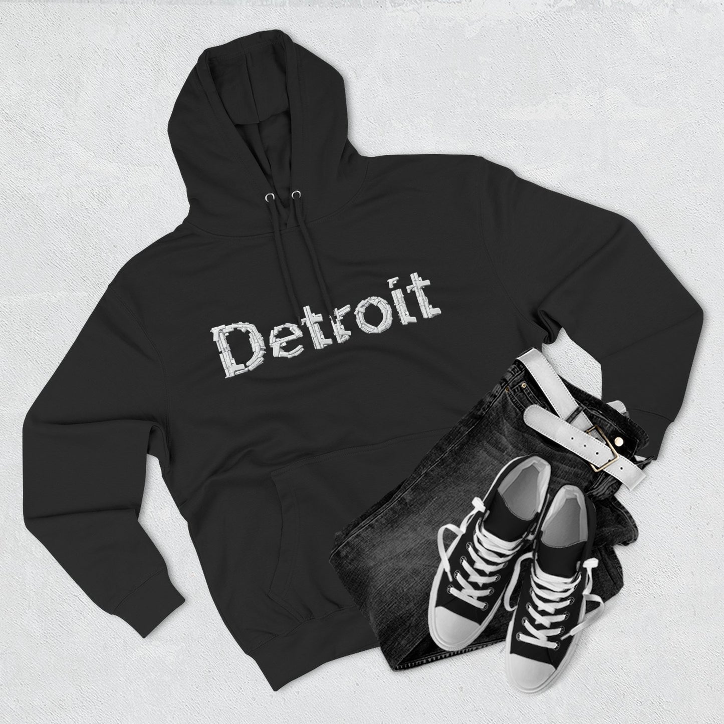 “Detroit” Fleece Hoodie