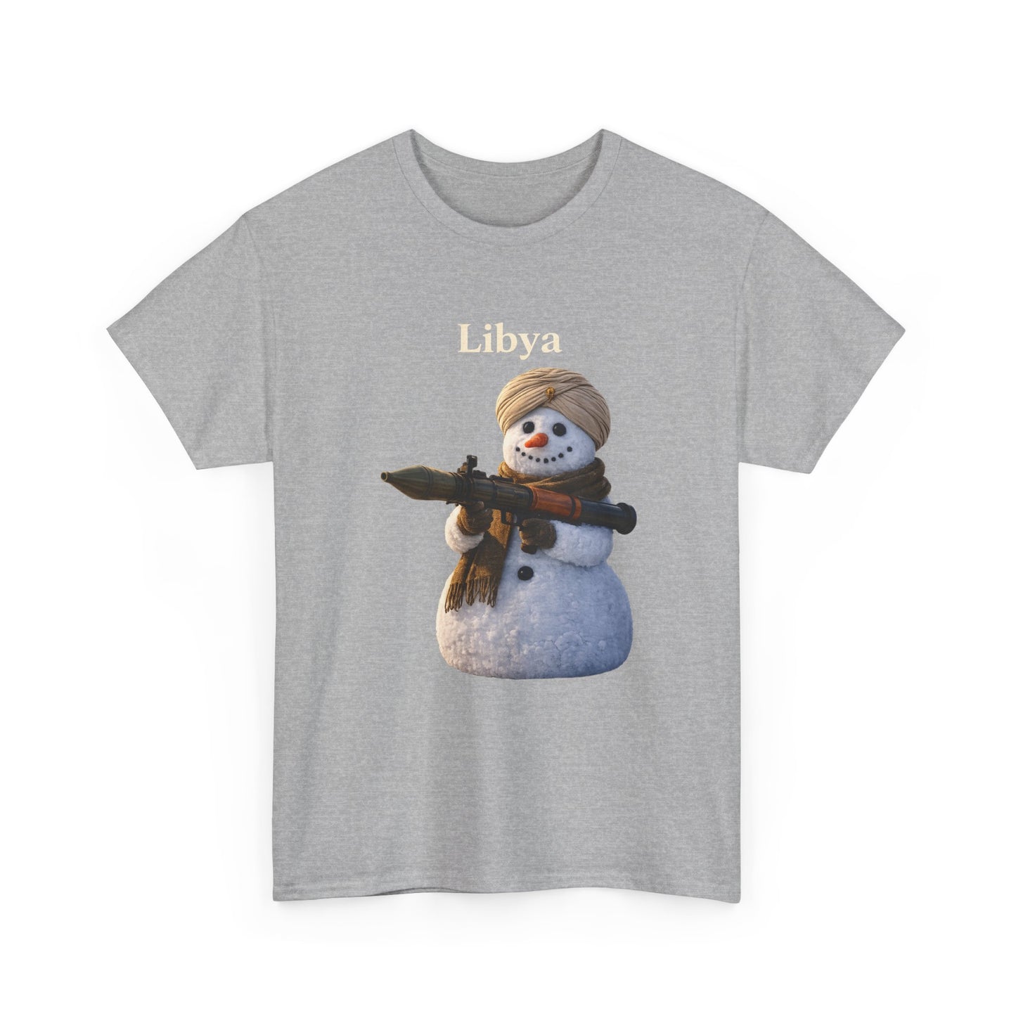 “From America to Libya” Cotton Tee