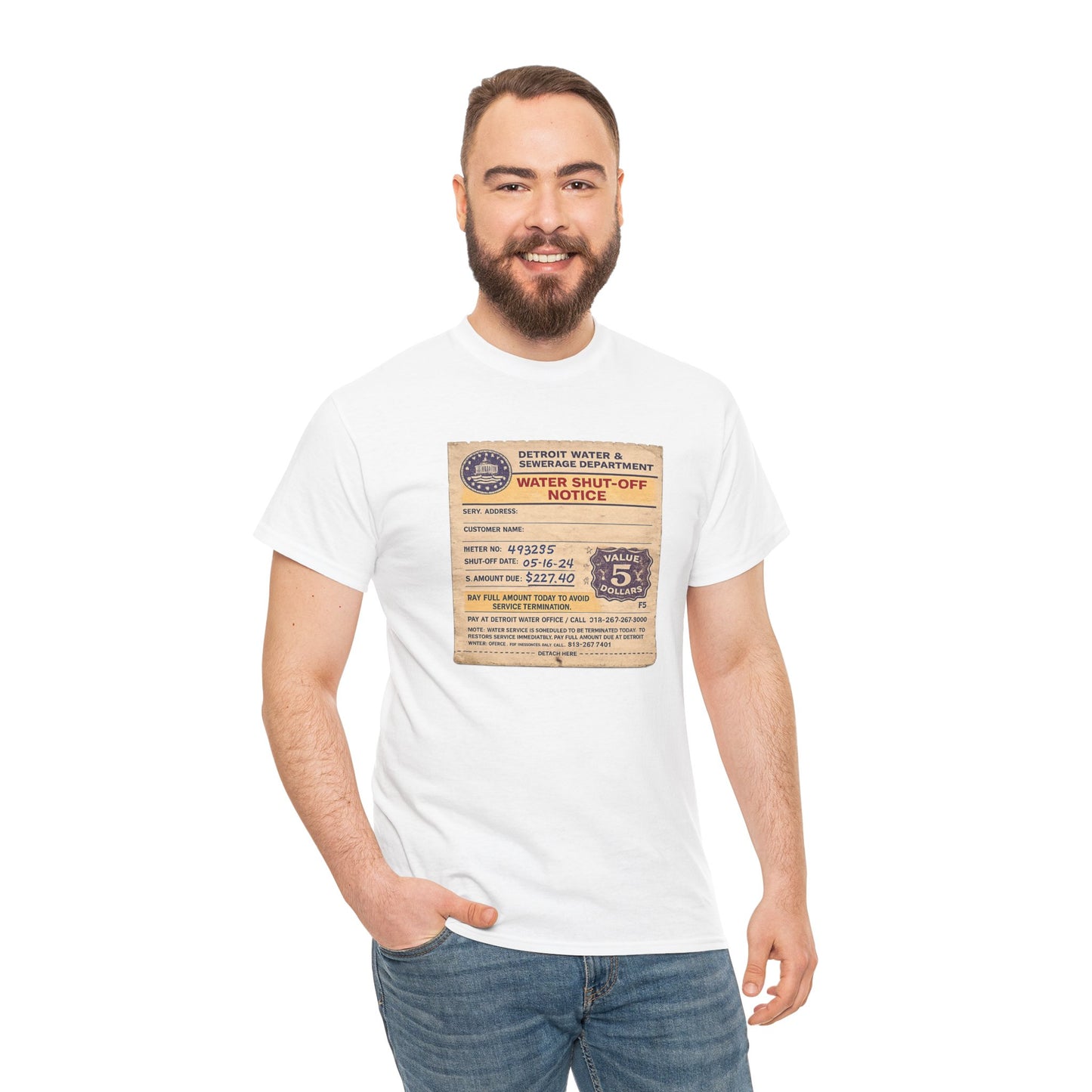 "WATER SHUT-OFF NOTICE" Tee