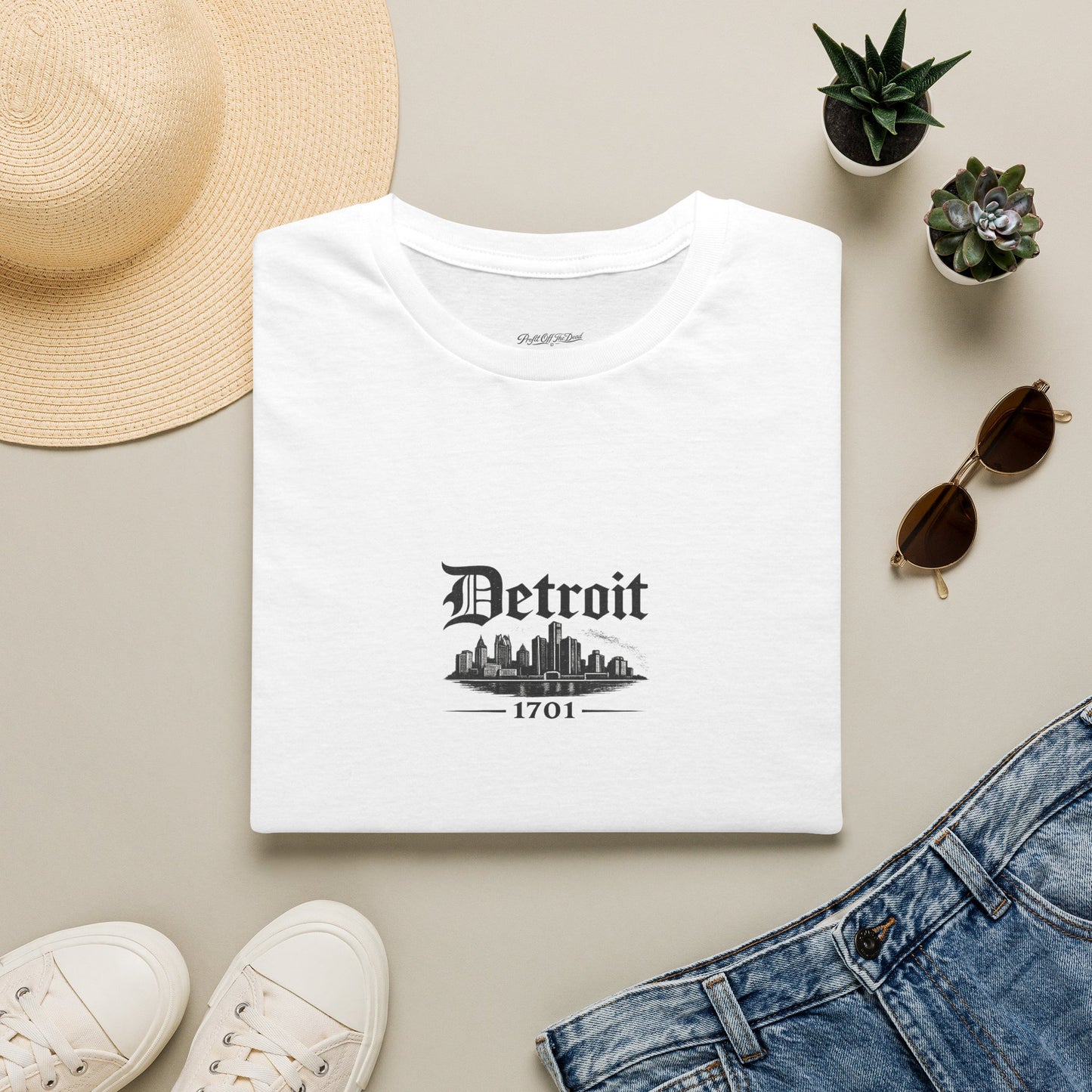 "DETROIT 1701 – STILL HERE" T-Shirt