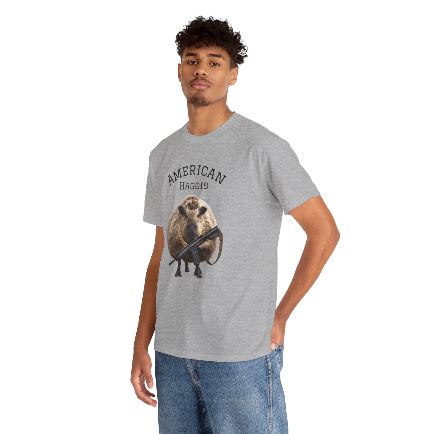 "American Haggis" Heavy Cotton Tee