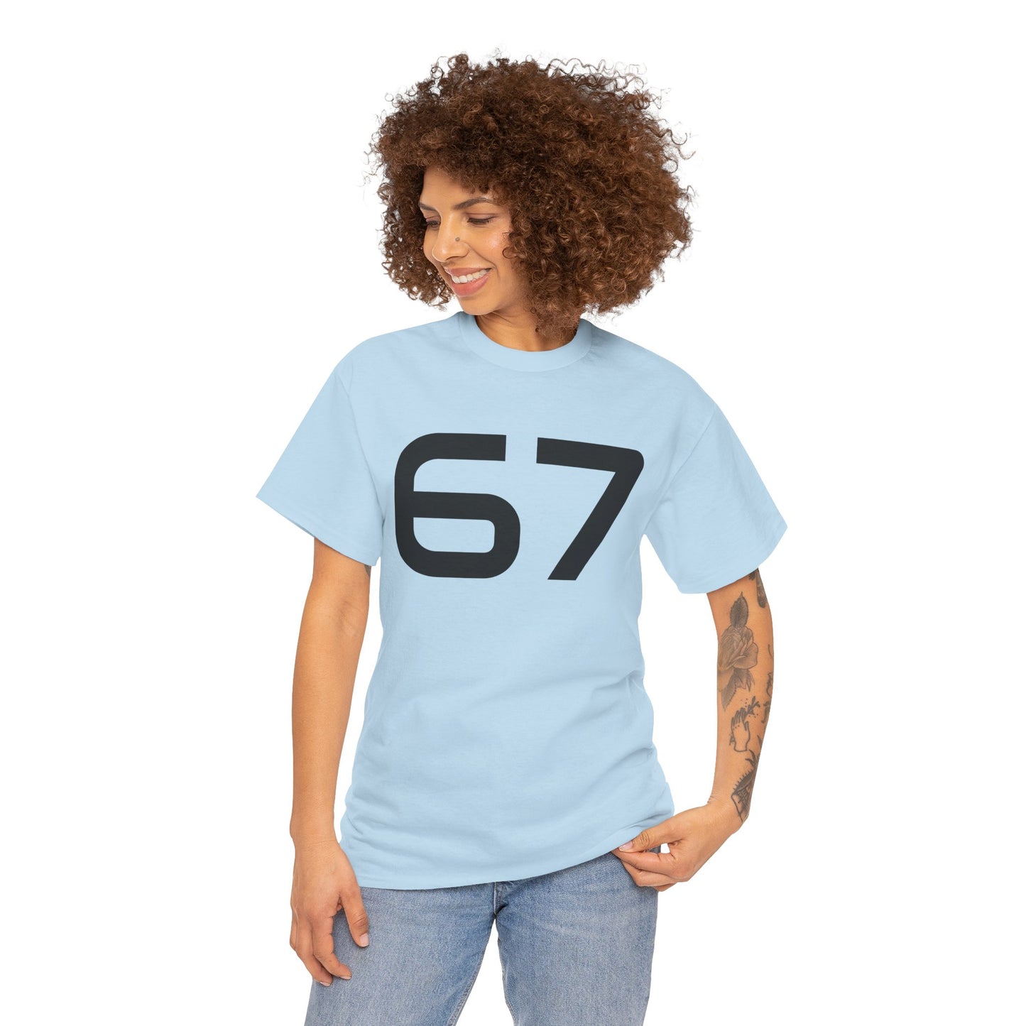 "6 7" Unisex Heavy Cotton Tee