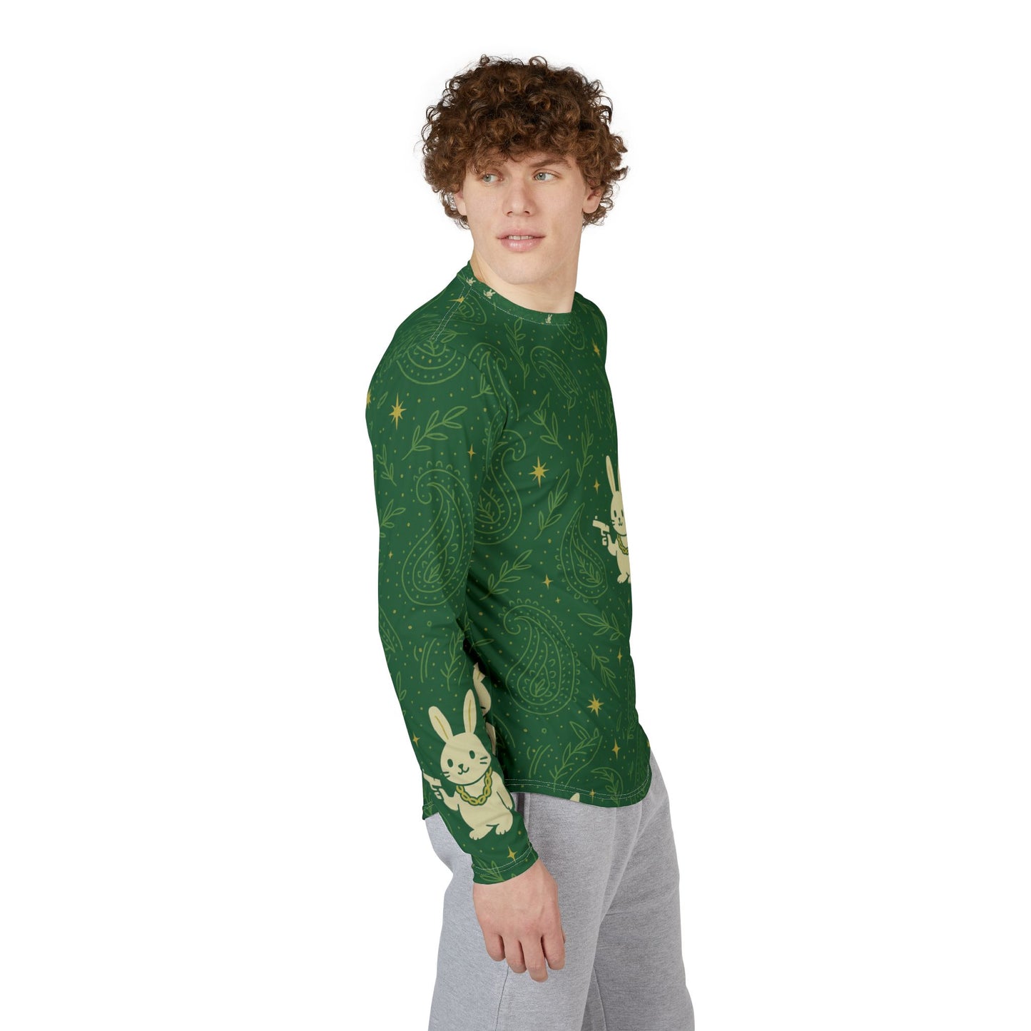 "Coney" Men's Long Sleeve Shirt (UV Protection )
