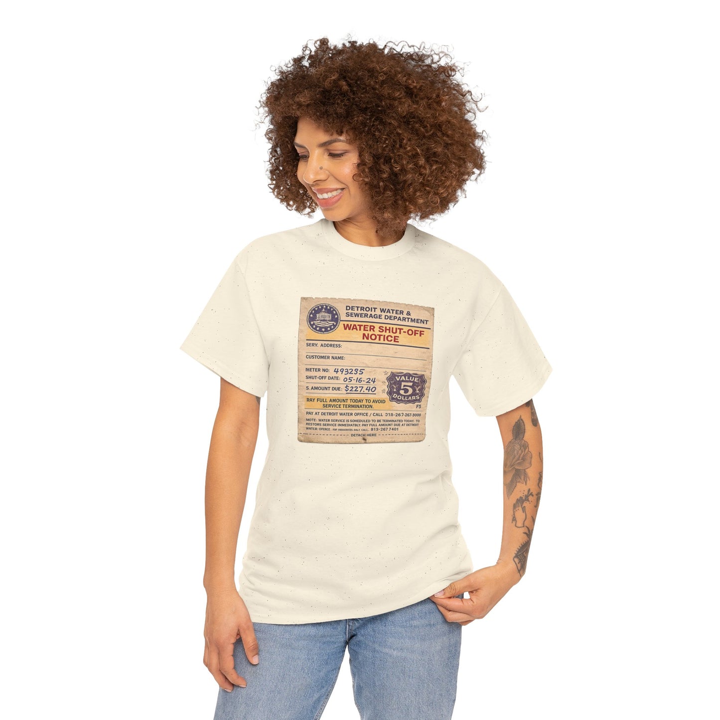 "WATER SHUT-OFF NOTICE" Tee