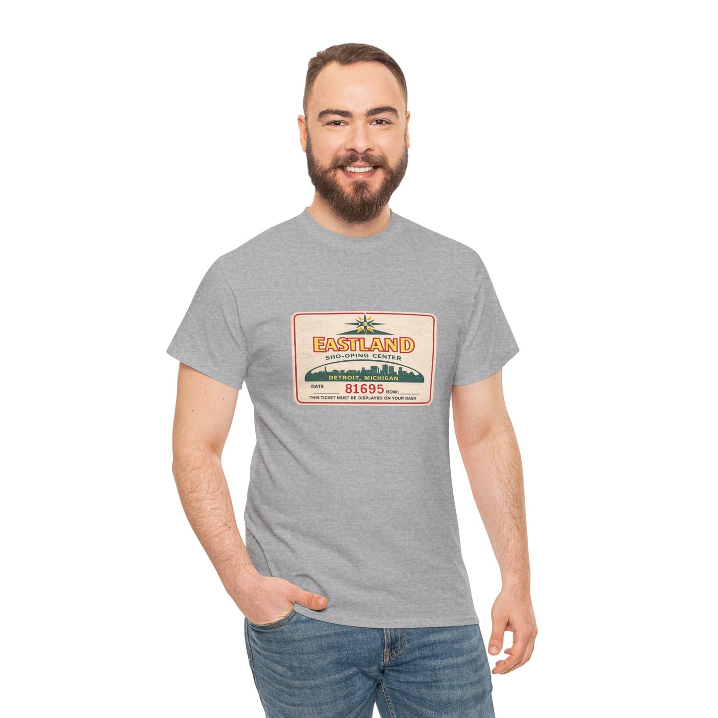 "EASTLAND MALL" Cotton Tee