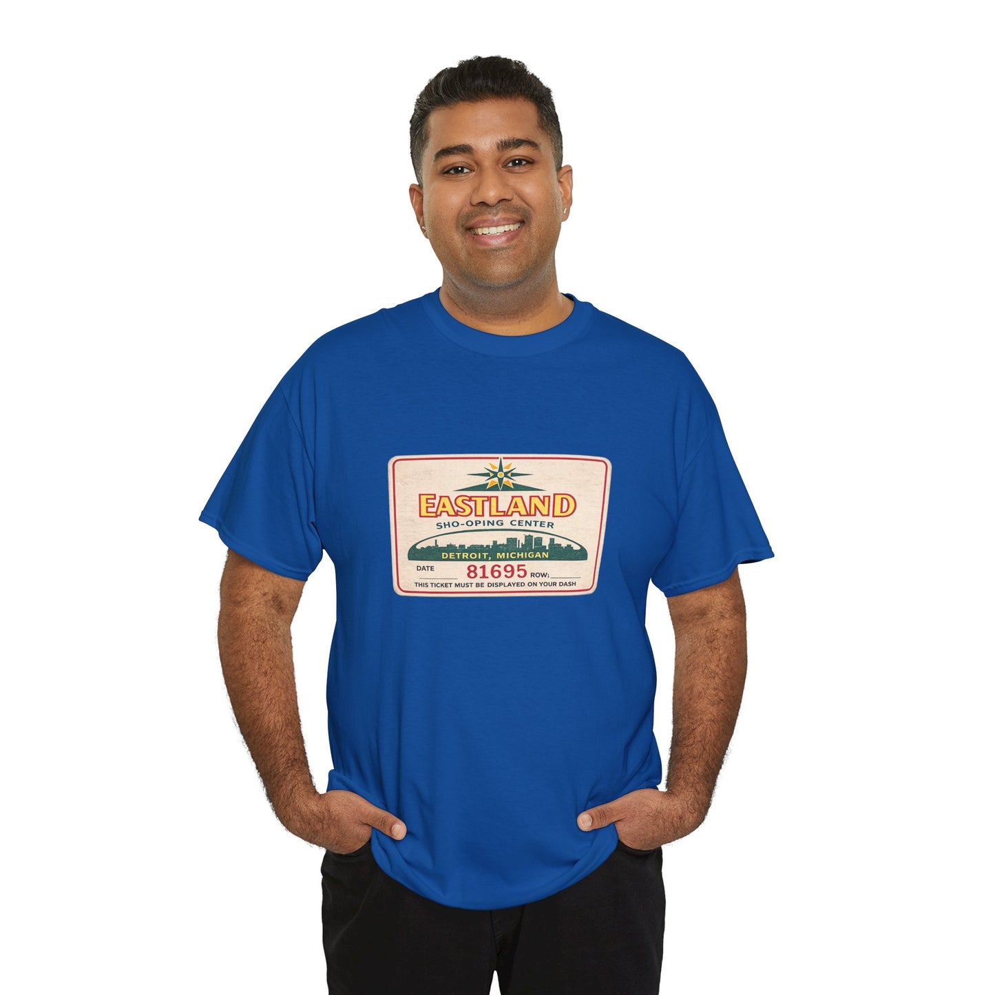"EASTLAND MALL" Cotton Tee