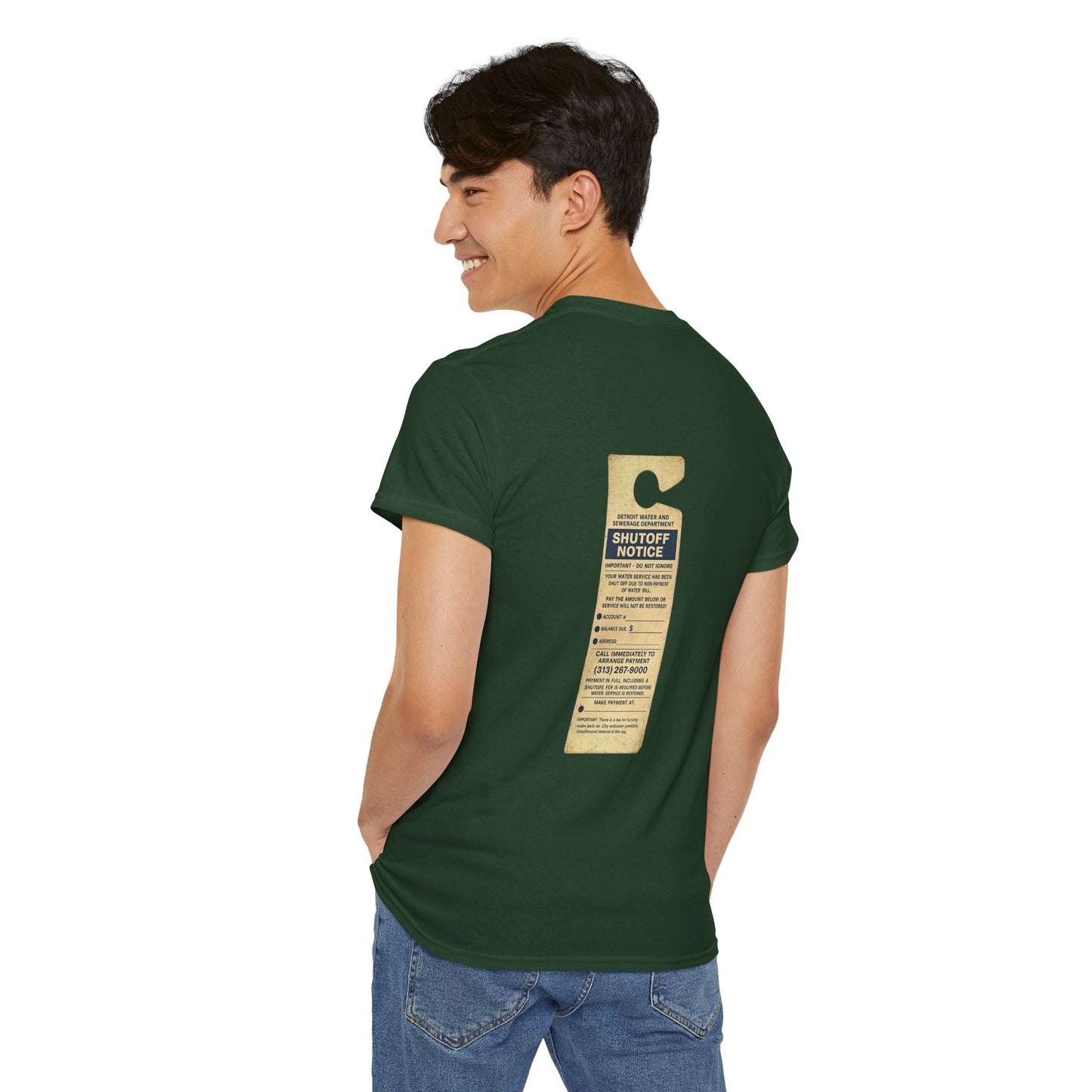 "WATER SHUT-OFF NOTICE" Tee