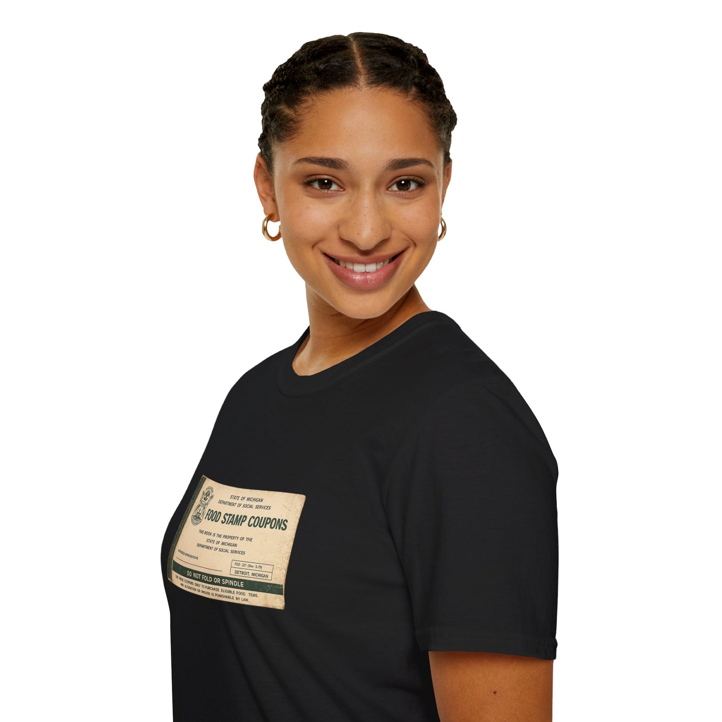 "FOOD STAMP BOOK" T-Shirt