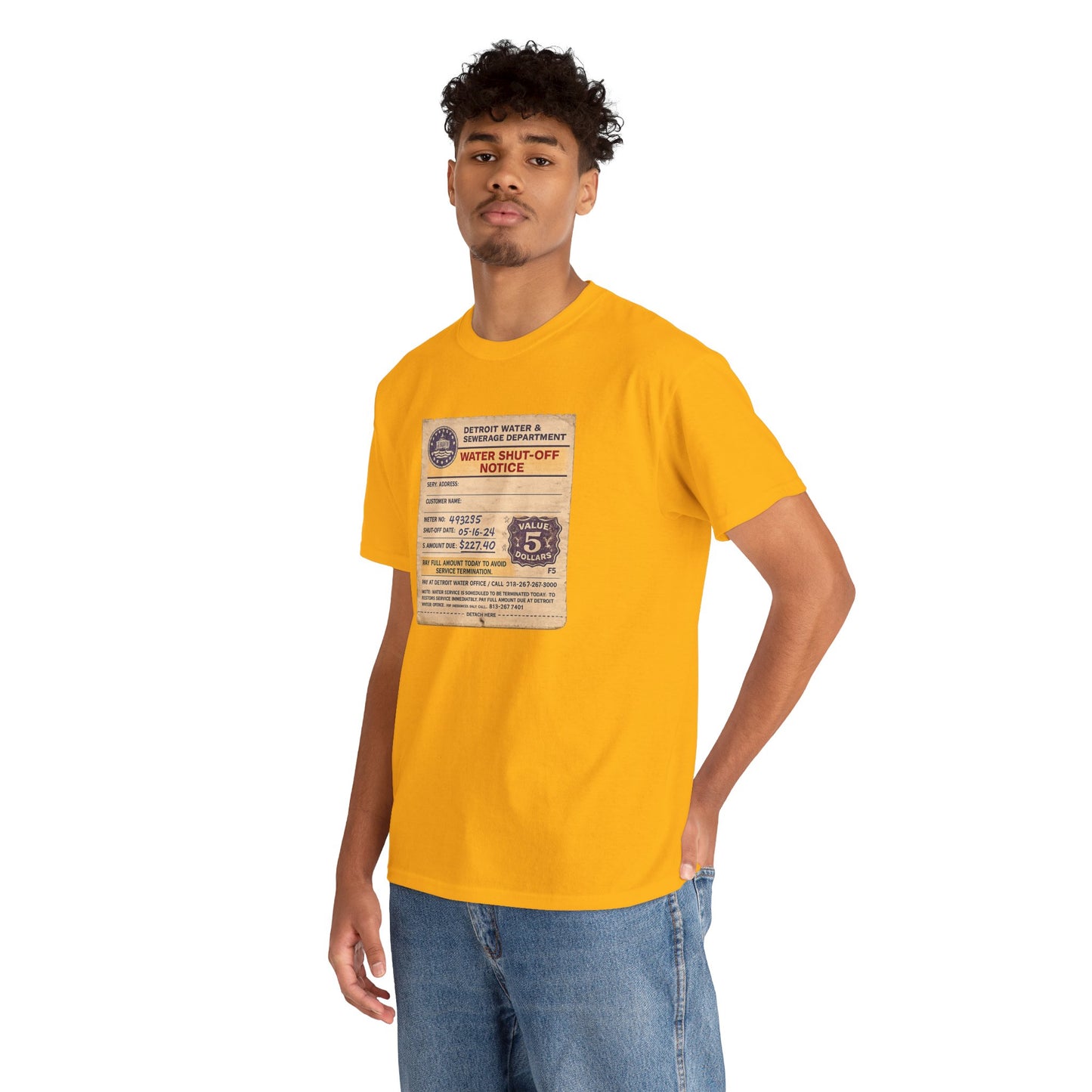 "WATER SHUT-OFF NOTICE" Tee