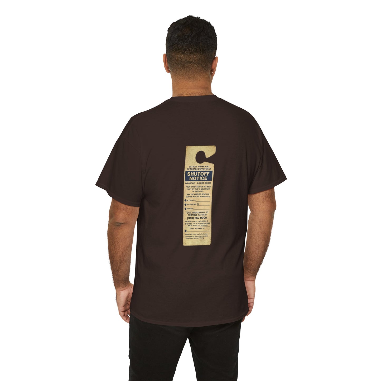 "WATER SHUT-OFF NOTICE" Tee