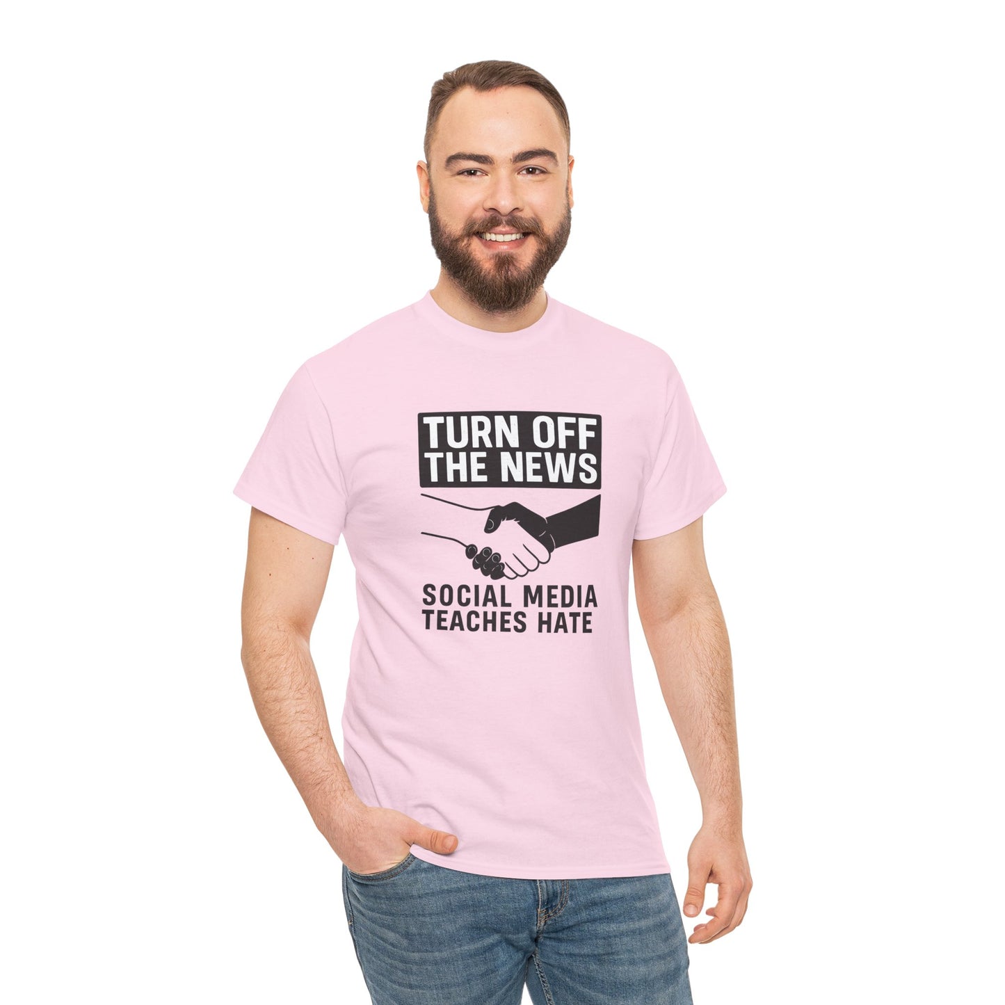 "No News" Unisex Heavy Cotton Tee