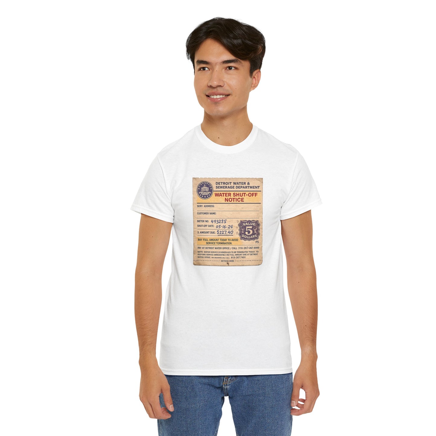"WATER SHUT-OFF NOTICE" Tee